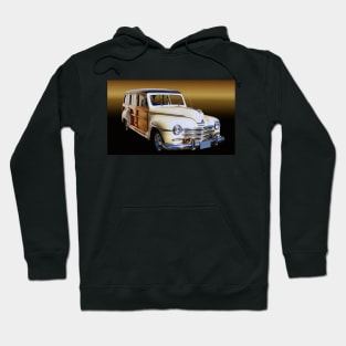 1949 Plymouth Woodie Wagon Hoodie